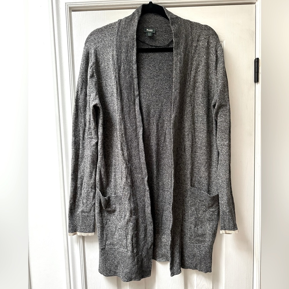 ROOTS LONG CARDIGAN SWEATER